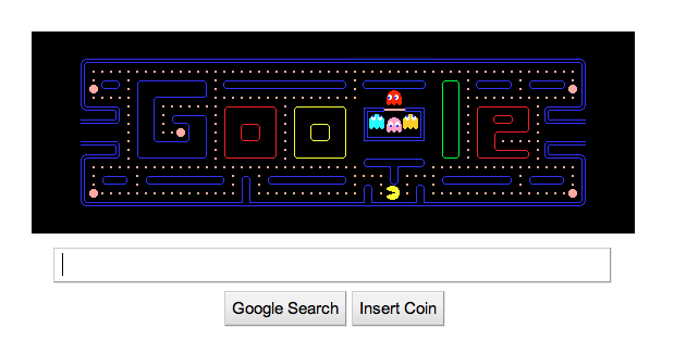 Google, PAC-MAN faz 30 anos!